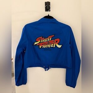 Blue Street Fighter Jacket